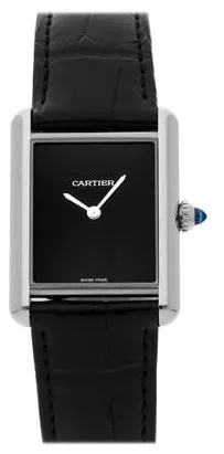 Cartier Tank WSTA0072 33mm Stainless steel Black