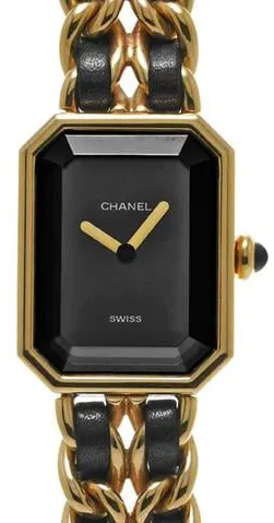 Chanel Première H0001 20mm Yellow gold Black