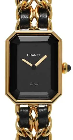 Chanel Première H0001 20mm Yellow gold Black