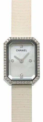 Chanel Première h2433 15mm Stainless steel White