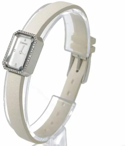 Chanel Première h2433 15mm Stainless steel White 1