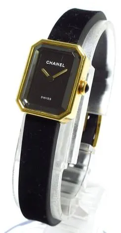 Chanel Première H6125 20mm Yellow gold Black 1