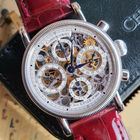 Chronoswiss Opus CH 7523 S 38mm Stainless steel Skeletonized