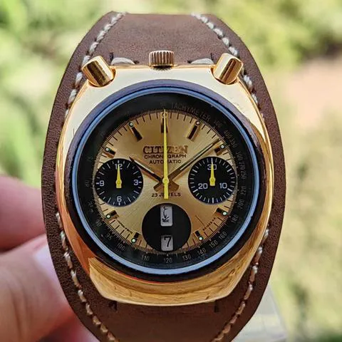 Citizen Bullhead 38mm Yellow gold Gold