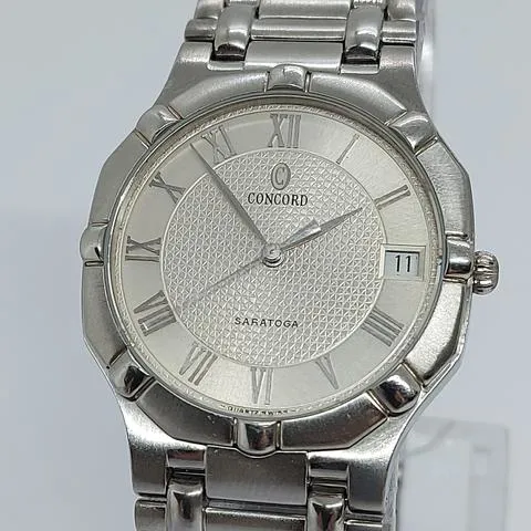 Concord Saratoga 34mm Stainless steel White