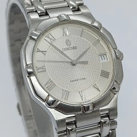 Concord Saratoga 34mm Stainless steel White 2