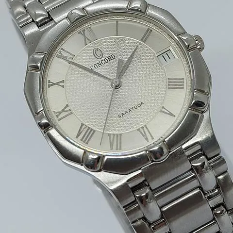 Concord Saratoga 34mm Stainless steel White 3