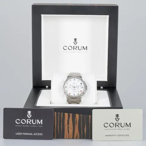 Corum Admiral's Cup A984/04251 984.111.20 V705 AA52 42mm Stainless steel White 13