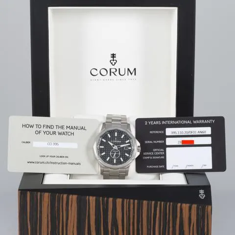 Corum Admiral's Cup A395/04292 395.110.20 V720 AN60 42mm Stainless steel Black 1