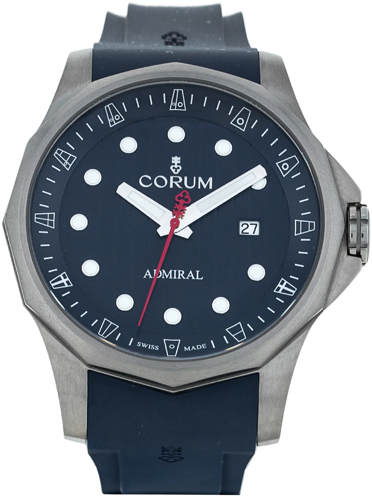 Corum Admiral 411.100.04/F373 AB50 47mm Titanium Blue