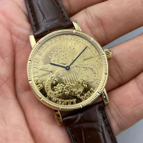 Corum Coin Watch 293.645.56/0001 MU51 35mm Yellow gold Gold