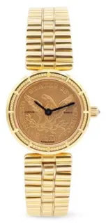 Corum Coin Watch 2 1/2 D. 21mm Yellow gold Gold (solid)