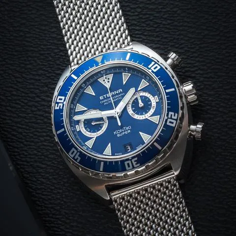 Eterna Super Kontiki 7770.41 45mm Stainless steel Blue 8