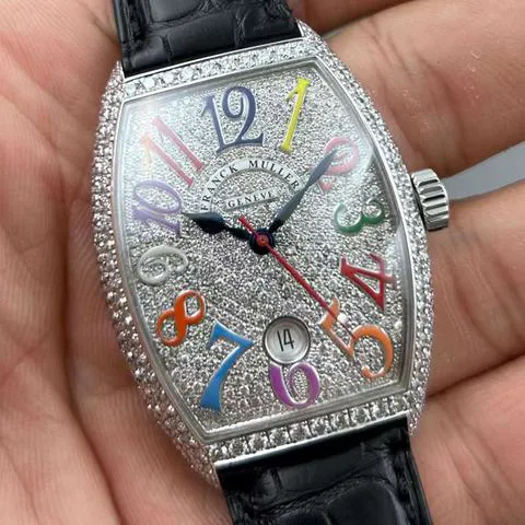 Franck Muller Color Dreams 7851 SC 35mm White gold Silver