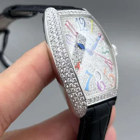 Franck Muller Color Dreams 7851 SC 35mm White gold Silver 2