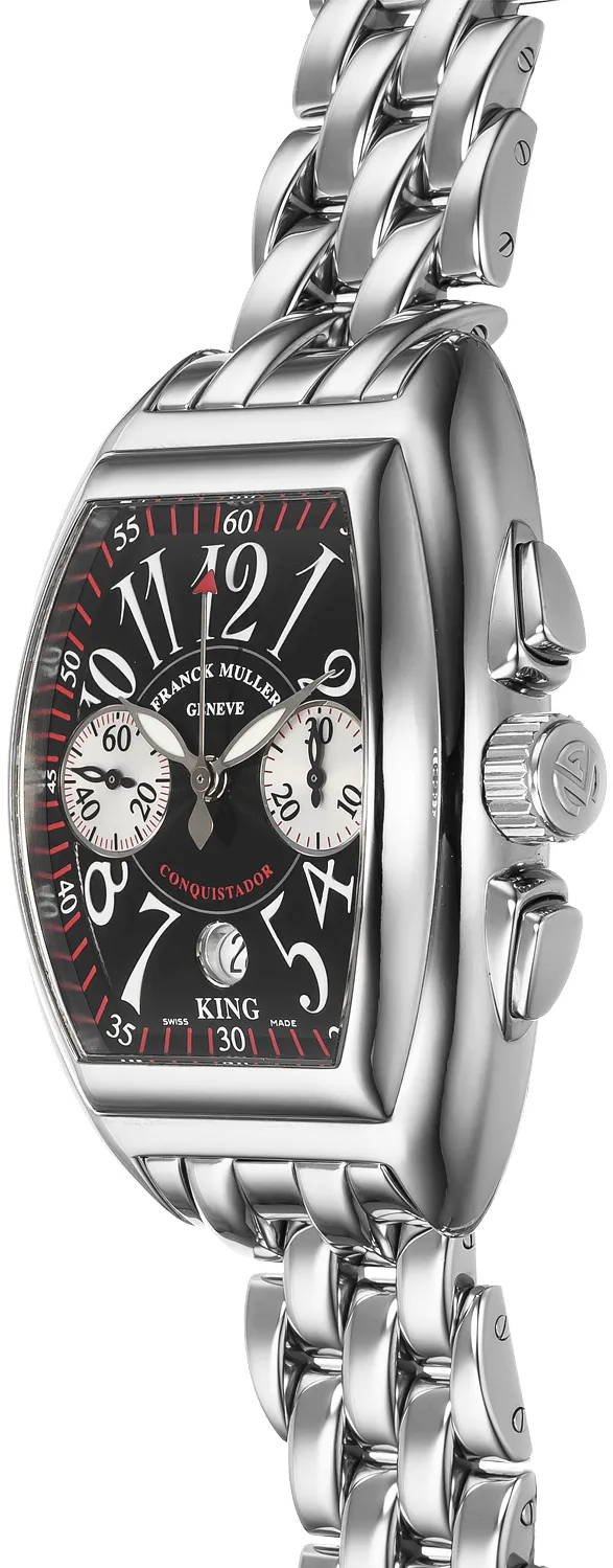 Franck Muller Conquistador 8005 CC 35mm Stainless steel Black 1