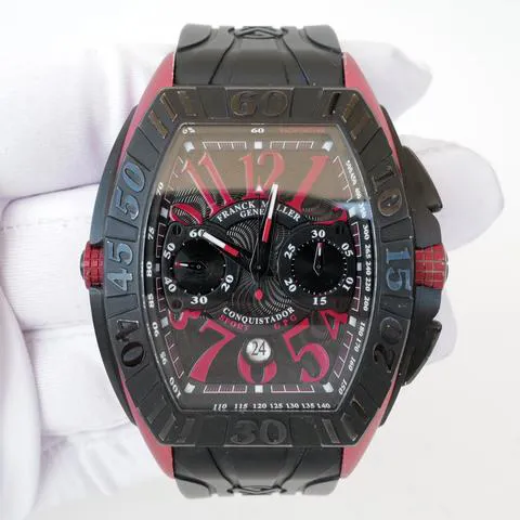 Franck Muller Conquistador GPG 9900 CC DT GPG / 9900CCDTGPG 48mm Titanium Black 1