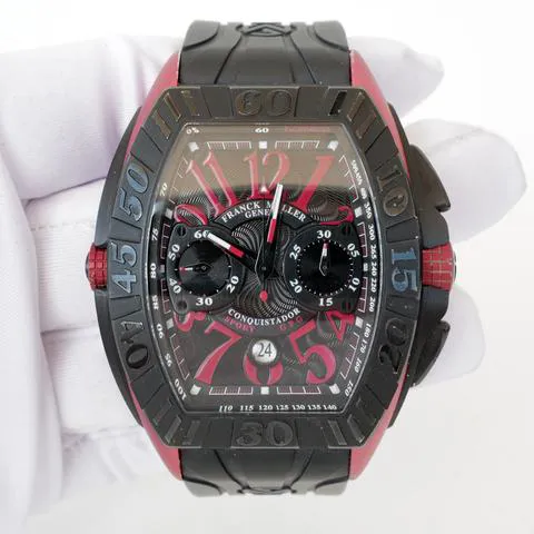 Franck Muller Conquistador GPG 9900 CC DT GPG / 9900CCDTGPG 48mm Titanium Black 10