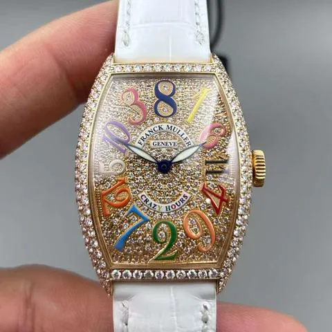 Franck Muller Crazy Hours 5850 CH 38mm Rose gold 3