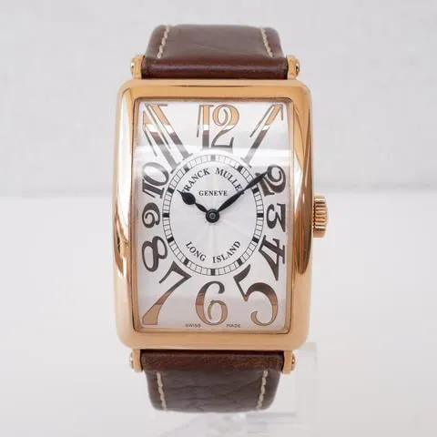 Franck Muller Long Island 1200 SC 33mm Rose gold Silver