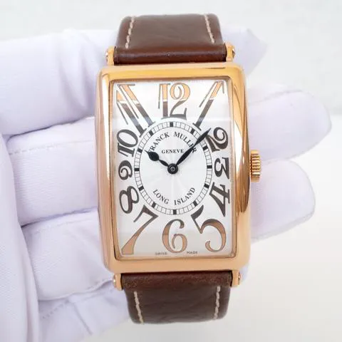 Franck Muller Long Island 1200 SC 33mm Rose gold Silver 1