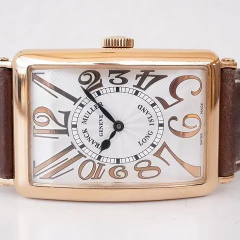 Franck Muller Long Island 1200 SC 33mm Rose gold Silver 2