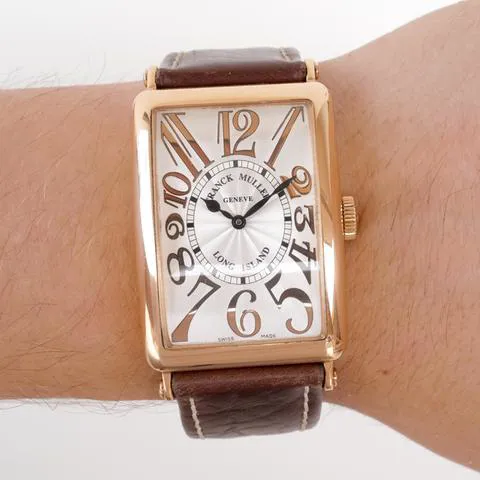 Franck Muller Long Island 1200 SC 33mm Rose gold Silver 8