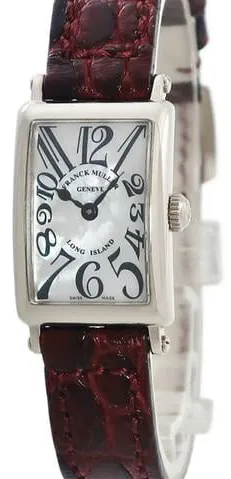 Franck Muller 802QZMOP 18mm White gold White