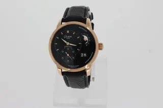 Glashütte PanoMaticLunar 1-90-02-49-35-61 Red gold Black