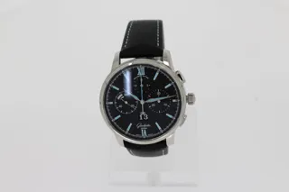 Glashütte Senator Chronograph 1-37-01-03-02-35 Stahl Black