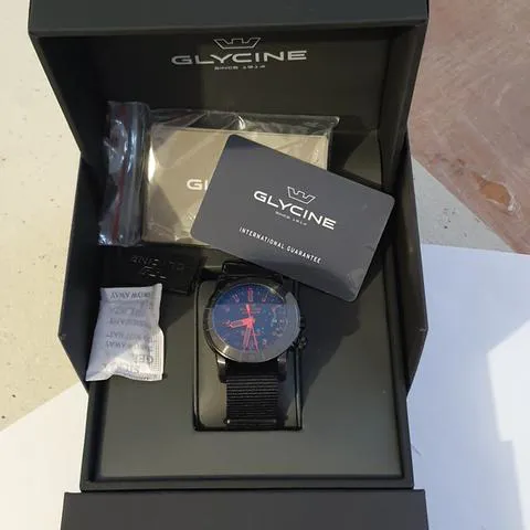 Glycine Airman GL1036 42mm Stainless steel Black