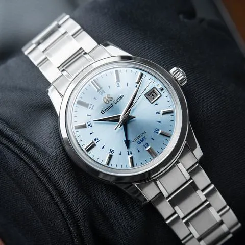 Grand Seiko Elegance SBGM253 39.5mm Stainless steel Blue 1