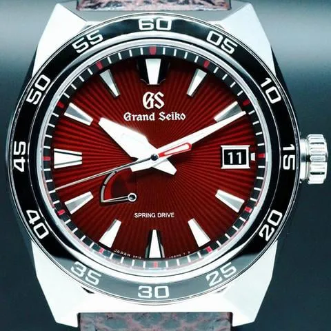 Grand Seiko SBGA405 45.5mm Titanium Red