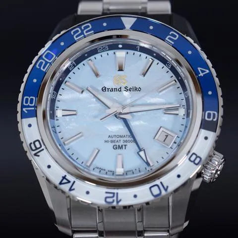 Grand Seiko Sport SBGJ275 44mm Stainless steel Blue