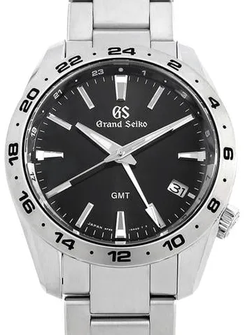 Grand Seiko Sport SBGN027 39mm Stainless steel Black