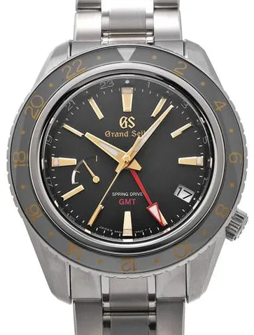 Grand Seiko Spring Drive SBGE215 44mm Titanium Black