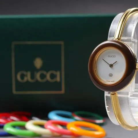 Gucci 1100L 26mm Stainless steel White