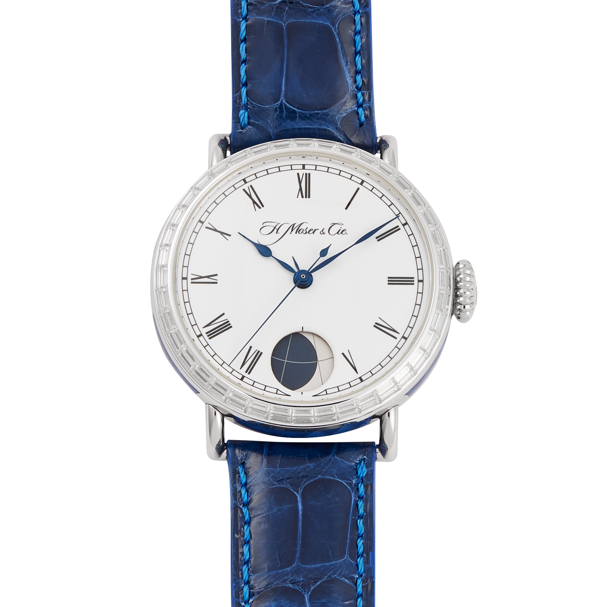 H. Moser & Cie. 8801-0201 42mm White gold White