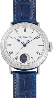 H. Moser & Cie. Heritage 8801-0201 White gold White