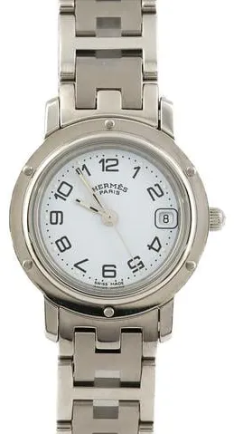 Hermès Clipper CL4.210 24mm White