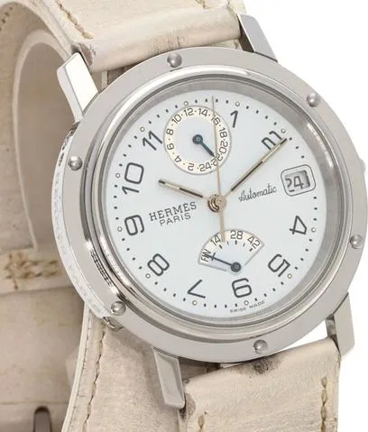 Hermès Clipper CL5.710 36mm Stainless steel White 2