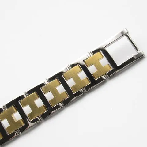 Hermès Clipper CL2.440 24mm Stainless steel and Gold-plated 15