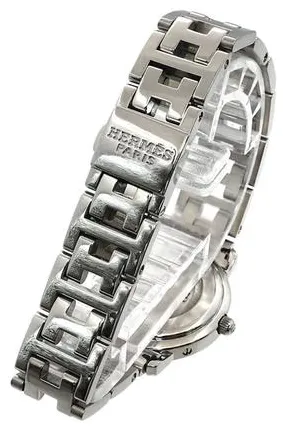 Hermès Clipper 29mm Stainless steel White 5