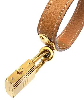 Hermès Kelly 20mm Yellow gold and Stainless steel Black 5