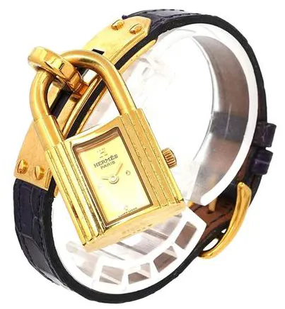 Hermès Kelly 20mm Yellow gold and Stainless steel Gold 1