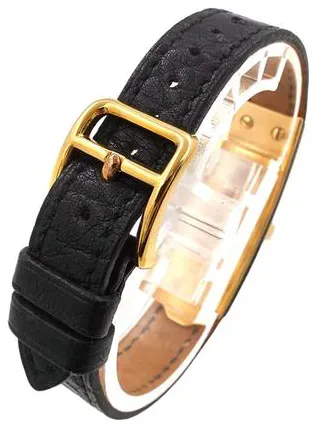 Hermès Kelly 38mm Yellow gold and Stainless steel Black 8