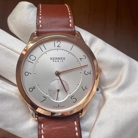 Hermès Slim d'Hermès CA2.810 39.5mm Rose gold Gold (solid)