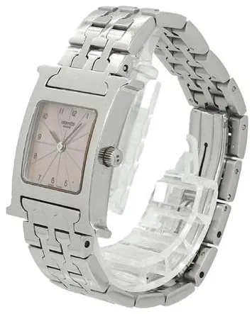 Hermès 30mm Stainless steel White 1