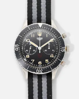 Heuer Bundeswehr 1550 SG Stainless steel