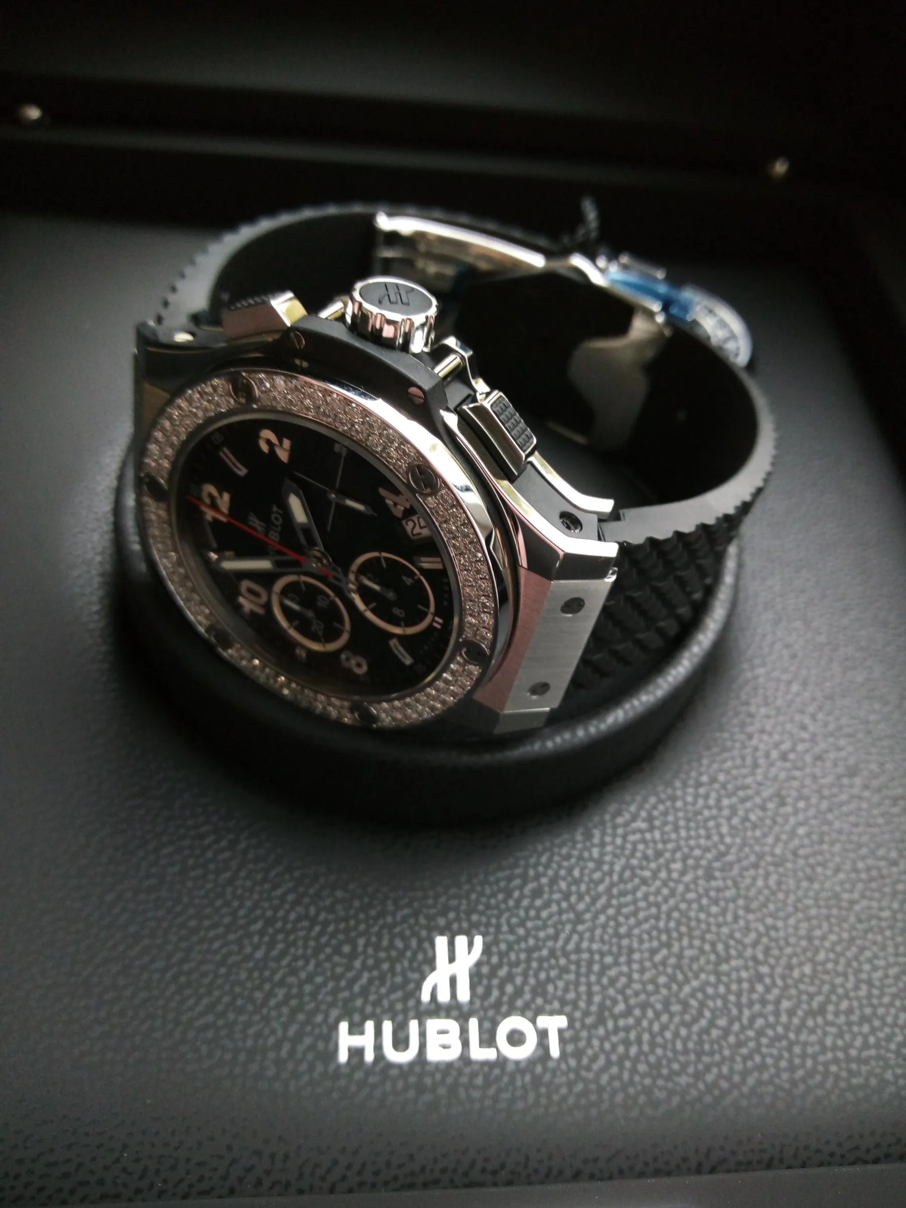 Hublot Big Bang 341.SX.130.RX.114 41mm Stainless steel Black 1